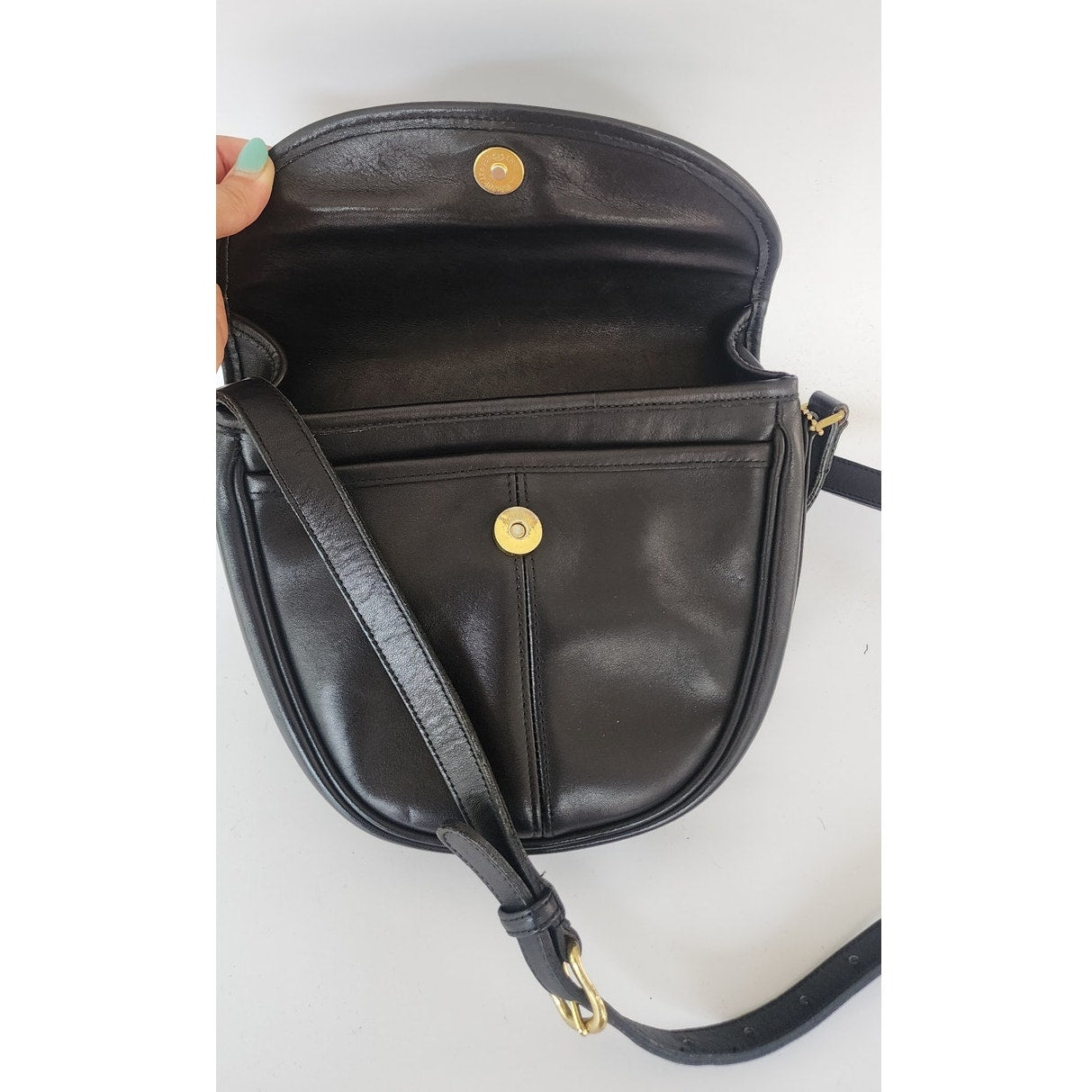 Vintage 1980s Coach 4100 Shoulder Bag Crossbody  0214 003