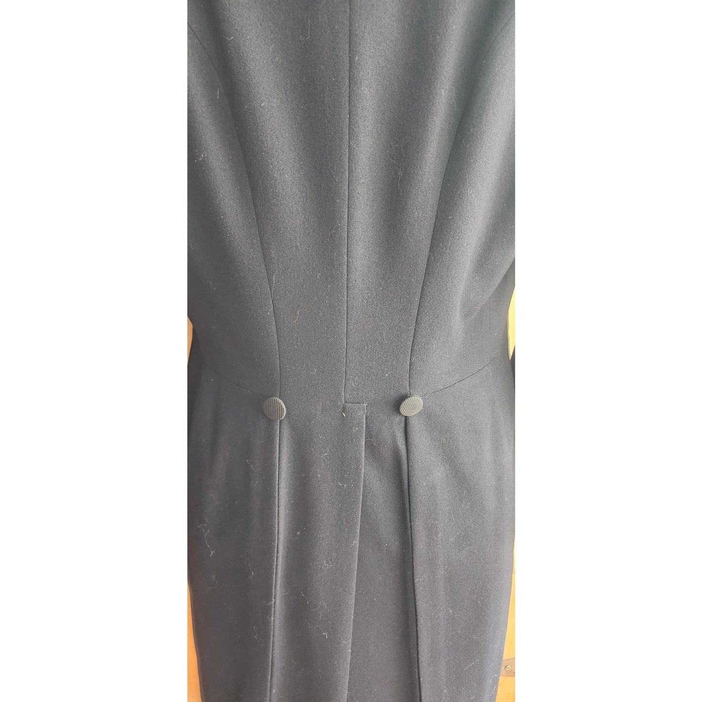 Vintage 30s Mens Tuxedo Tailcoat Black Evening Jacket