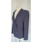 Vintage 90s Armani Blazer Navy Blue Wool Black Label Borgonuovo / S
