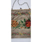 Antique 20s Beaded Bag Floral Pattern Art Nouveau