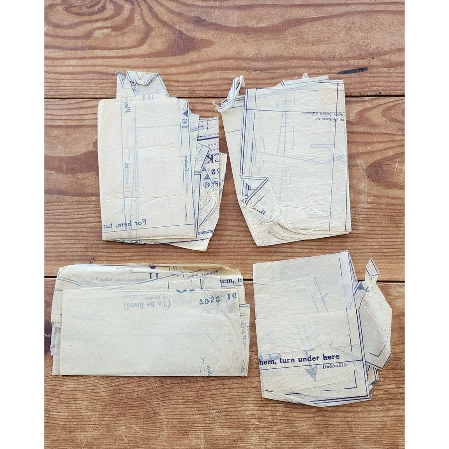 Vintage 30s Sewing Pattern: Ladies Two-Piece Suit McCall 7952 Bust 32