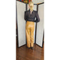 Vintage 80s Leather Pants Butterscotch Yellow