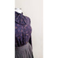 Vintage 80s Nina Ricci Blouse Silk Floral Print Elizabeth Arden