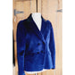 Altuzarra Blue Velvet Blazer NWT