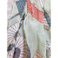Vintage Kimono Haori Jacket Cotton Linen Umbrella Print