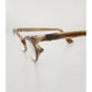 Vintage 50s Cat Eye Glasses Light Brown Frames Made in France