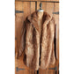 Vintage 70s Possum Fur + Brown Leather Jacket Lakritz & Picus
