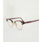 Vintage 50s Eye Glasses Dark Red & Gold by Art Craft