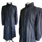Vintage 80s Black Puffer Coat Down Filled Fleet Street