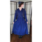 Edwardian Dress Suit Blue Wool Soutache Embroidery AS IS