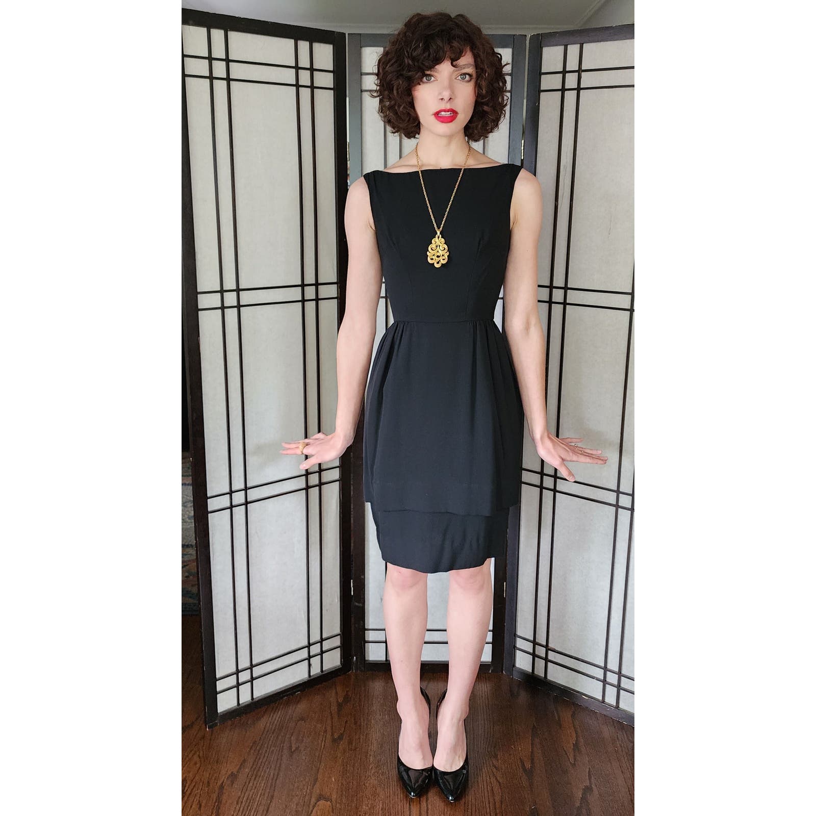 Saks little store black dress