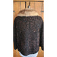 Vintage 50s Fur Collared Jacket Brown Persian Curly Wool Gordons