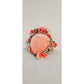 Vintage 50s Pink Flower Hat Wreath Fairy Mr Arnold