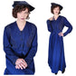 Edwardian Dress Suit Blue Wool Soutache Embroidery AS IS