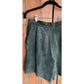 Vintage 90s Green Suede Shorts by Foxrun