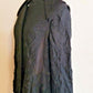 Umit Unal Jacket Black Avant Garde Designer Large Long Sleeved Button Down