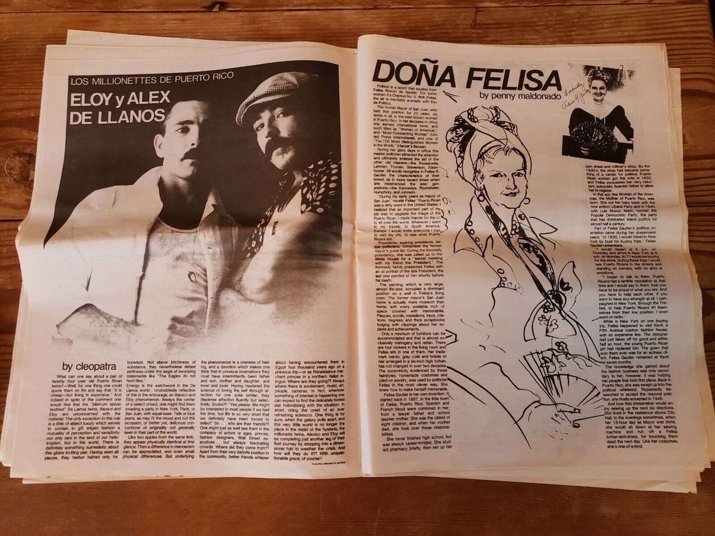 Andy Warhol Interview Magazine August 1975 W/Antonio Lopez  Puerto Rico Focus