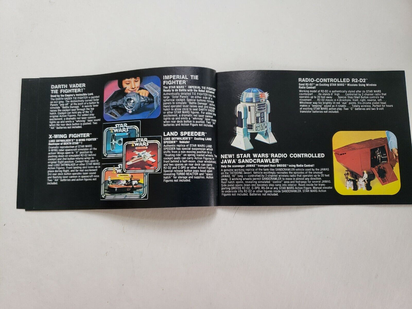 Kenner Vintage Star Wars Mini Catalog Death Star Pamphlet Brochure 1979