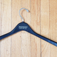 Saint Laurent Paris Hanger Size 17" Black Molded Plastic