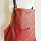 Agnieszka Kulon Artisinal Handmade Brown Leather Shoulder Bag Oversized Modern