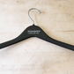 Saint Laurent Paris Hanger Size 17" Black Molded Plastic