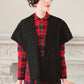 40s Shrug in Black Curly Lamb Persian Wool Wrap Stole by Ferris Bros Furs Chicago