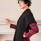 40s Shrug in Black Curly Lamb Persian Wool Wrap Stole by Ferris Bros Furs Chicago