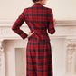 40s 50s Red Plaid Skirt Suit Best & Co. by Bardley Lindsay Tartan Small