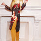 90s Silk Print Tunic Dress with Horse Print by Neiman Marcus