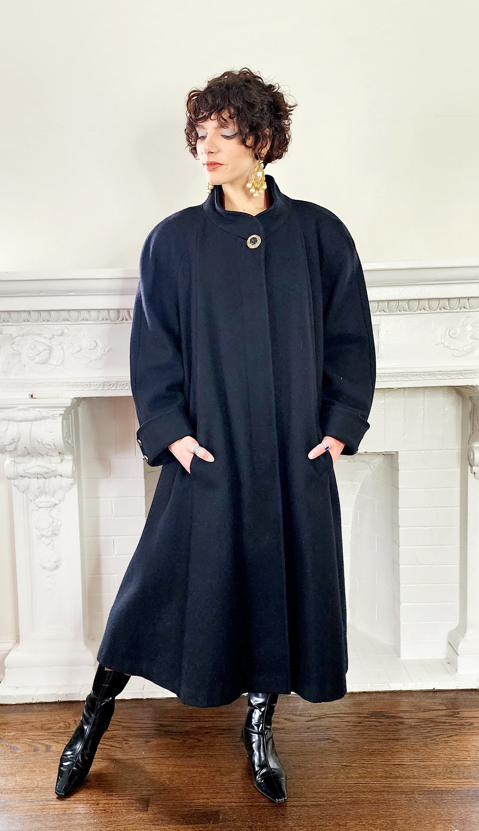 Women's worthington hot sale wool coat