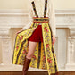 1970s Boho Ensemble of Shirt, Hot Pants-Shorts and Split Front Skirt by New Dimension/S