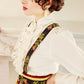 1970s Boho Ensemble of Shirt, Hot Pants-Shorts and Split Front Skirt by New Dimension/S