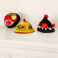 Handmade 1940s Childrens Hats German Bavarian Folk Costumes Lot of Three