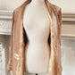 40s Beige Wool Swing Style Jacket with Decorative Buttons / An  American Original / AS IS