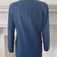 80s Blue Denim Blazer Oversized Jacket by Ralph Lauren / S