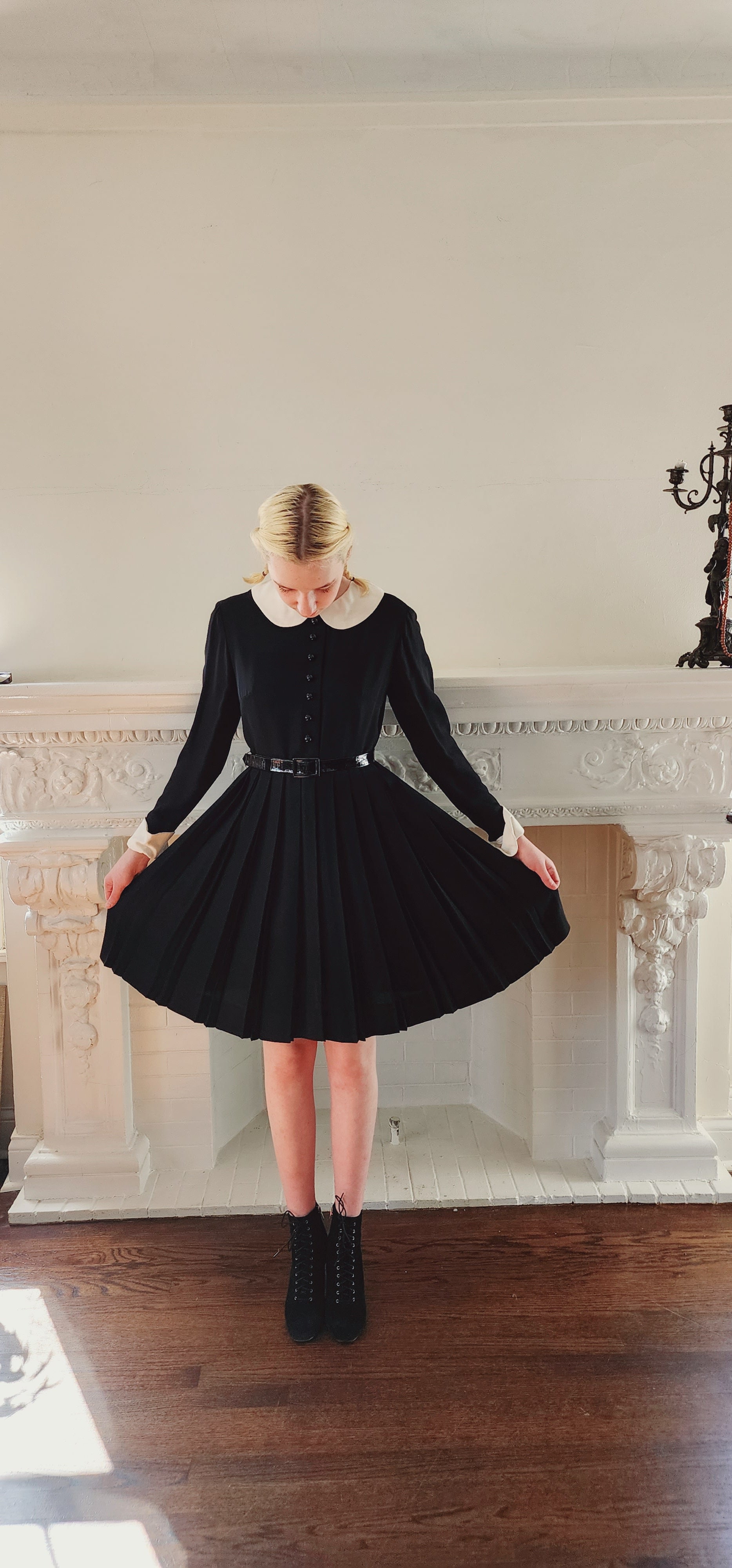 60s black dress best sale