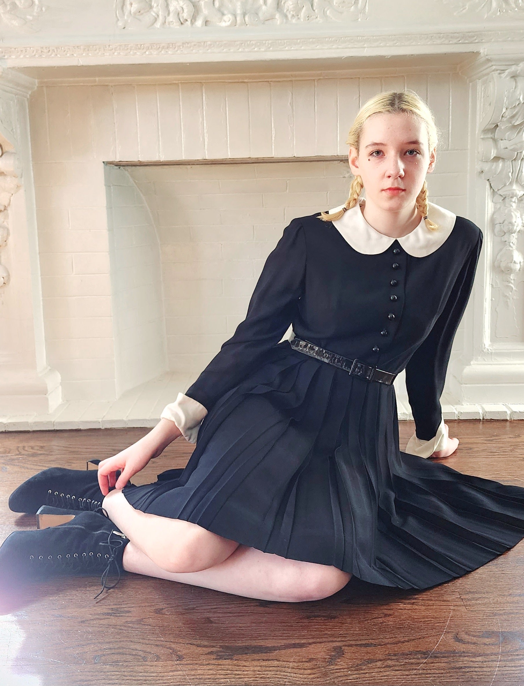 black mod dress Mod Dress