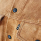 60s Levi's Big E Suede Leather Trucker Jacket Western Motorcycle Rocker
