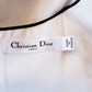 Vintage Christian Dior Evening Dress Silk Satin Ruffled Peplum /Designer Sleeveless Ankle Length Party Dress Black White Red Carpet Gala  SM