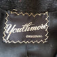 1940s Charcoal Gray Wool Swing Jacket / 40s Button Down Jacket Forstmann Youthmore Original