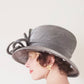 1990s Metallic Silver Costume Hat Wide Brimmed Top Hat / 90s Gray Silk Tall Crown Cosplay Fantasy Church Hat Options! New York