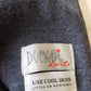 1960s Mod Day Dress Gray White Stripe Domani Knits / 60s Long Sleeved Dress V Neck Wrap Style Wool / M or L / Vagues