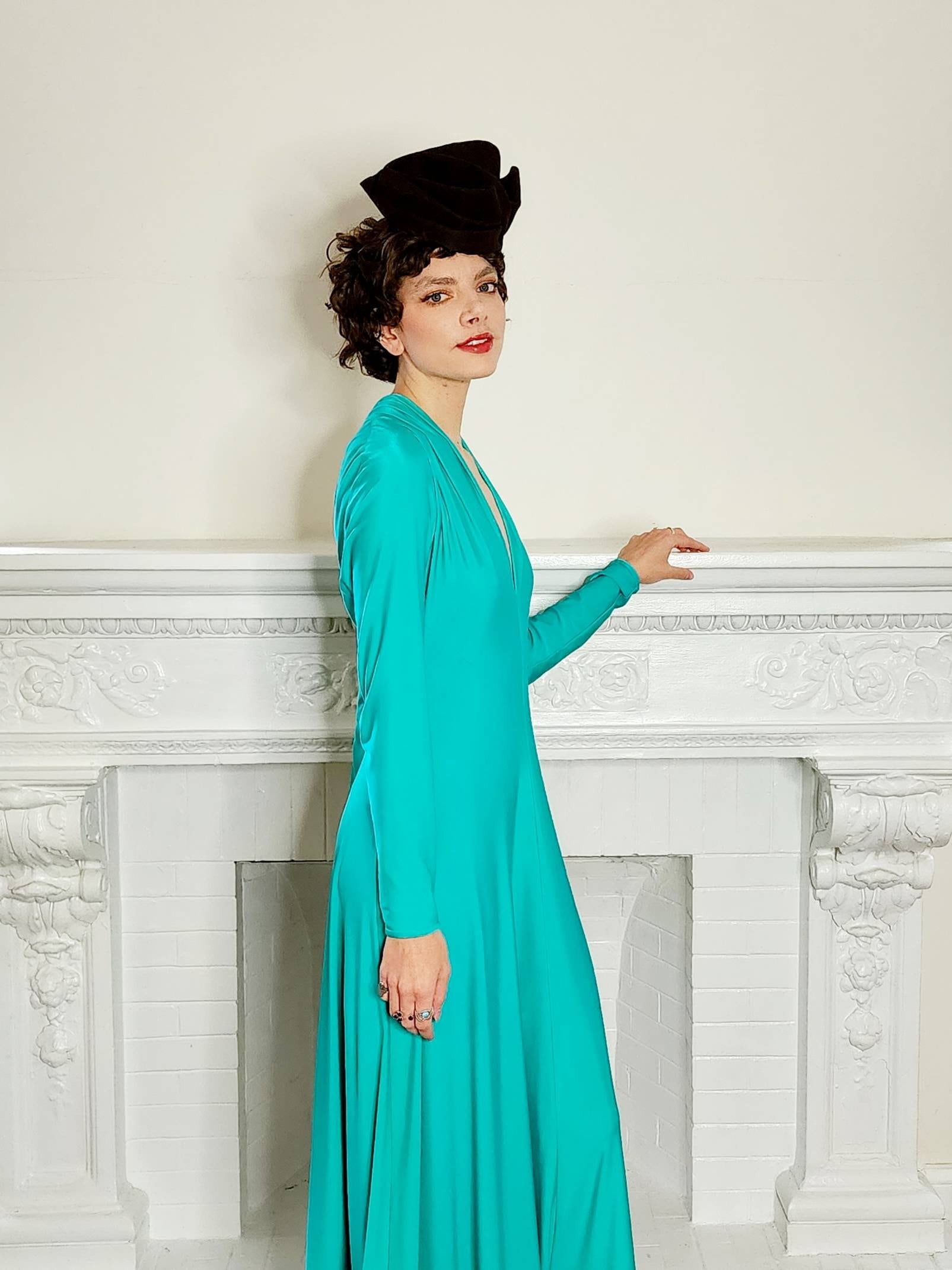 Aquamarine shop jersey dress